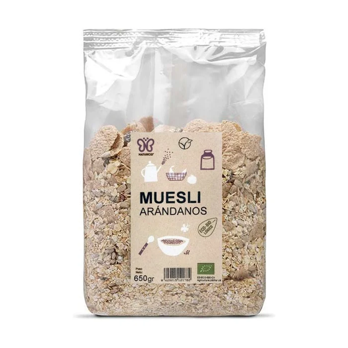 Bio Heidelbeer Müsli 650 G