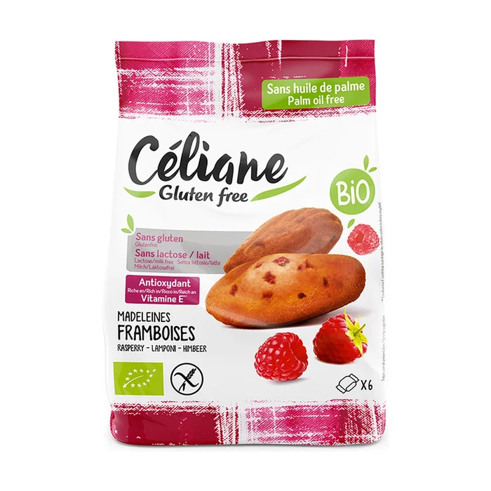 Bio Himbeer Madeleines 180 G