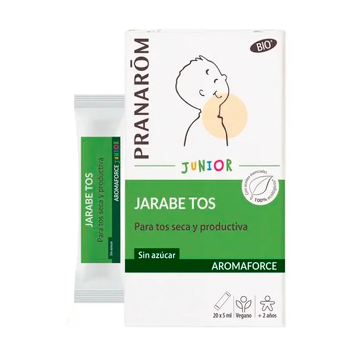 Bio Junior Hustensaft 20 Umschläge à 5ml (Zitrone)