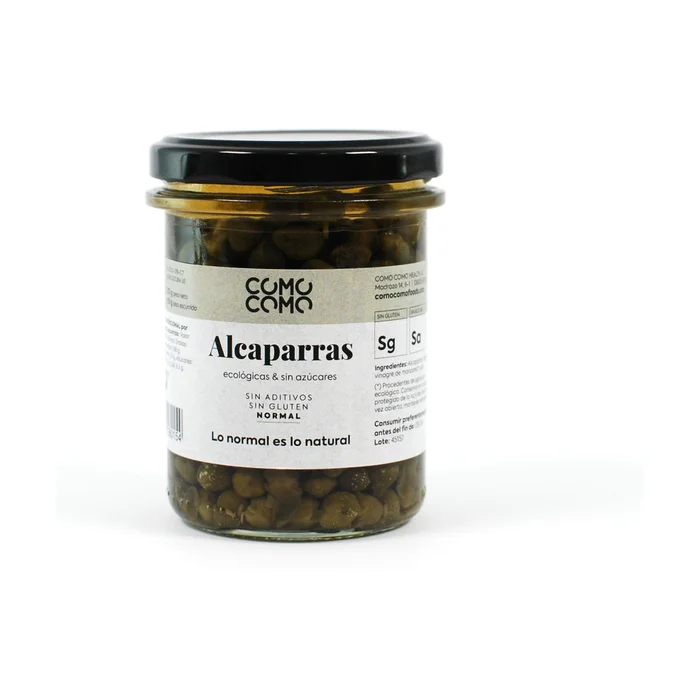 Bio-Kapern mit Apfelessig 110 G
