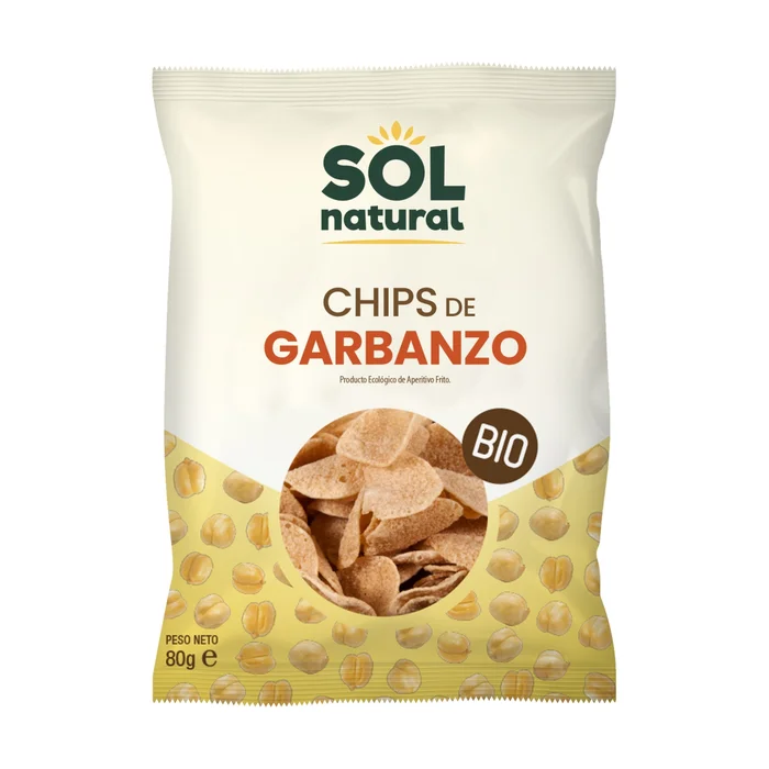 Bio-Kichererbsenchips 80 G