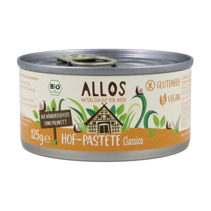 Bio klassische Gemüsepastete 125 G