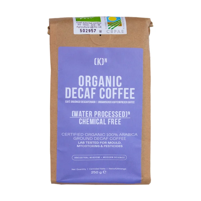 Bio-koffeinfreier gemahlener Kaffee 250 G (Kaffee)