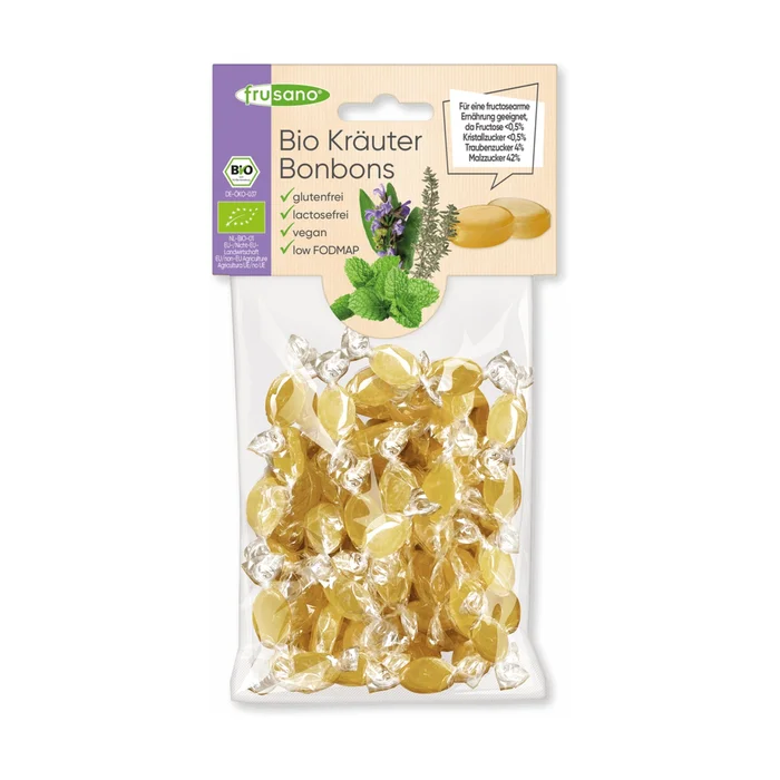 Bio-Kräuterbonbons 85 G