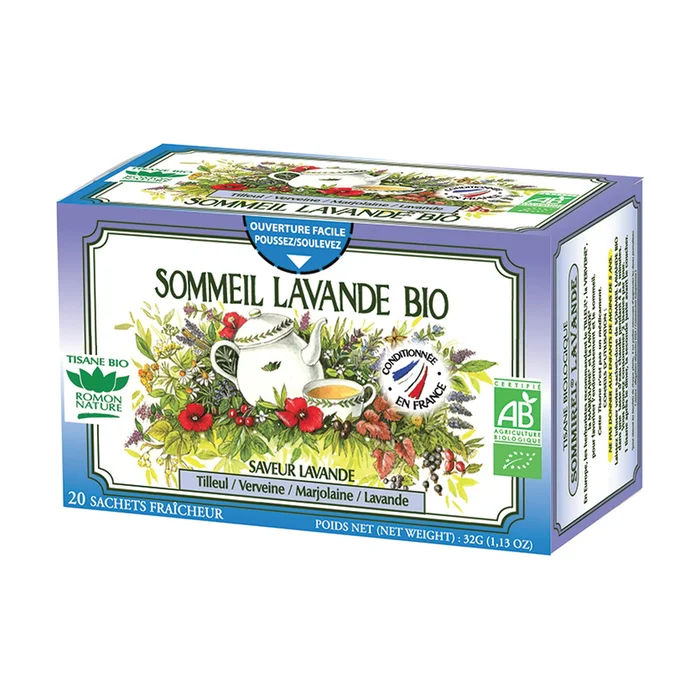 Bio Lavendel Schlaftee 20 Beutel 20 Infusionsbeutel