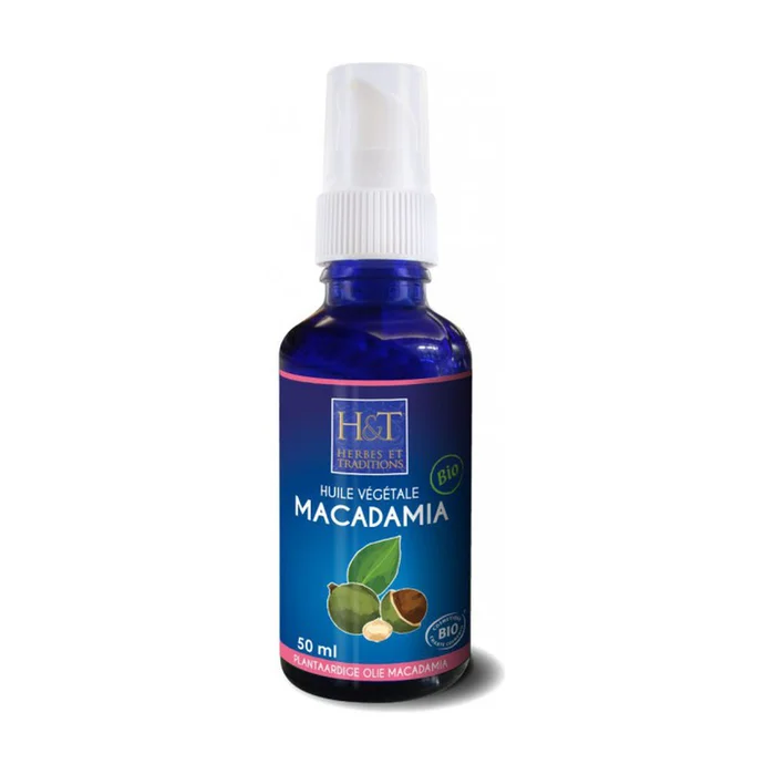 Bio-Macadamia-Pflanzenöl 50 ml Öl