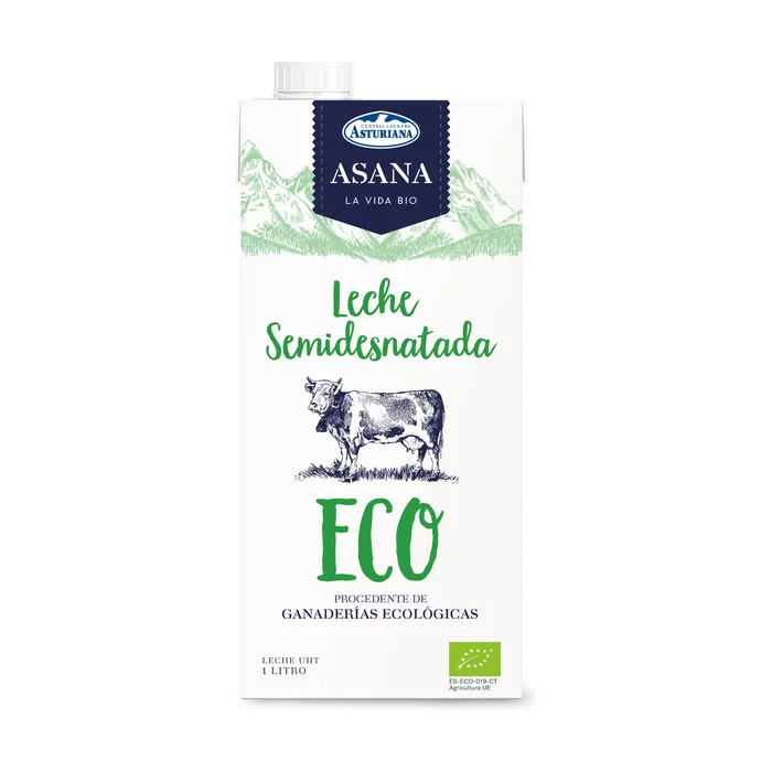Bio-Magermilch 1 L.