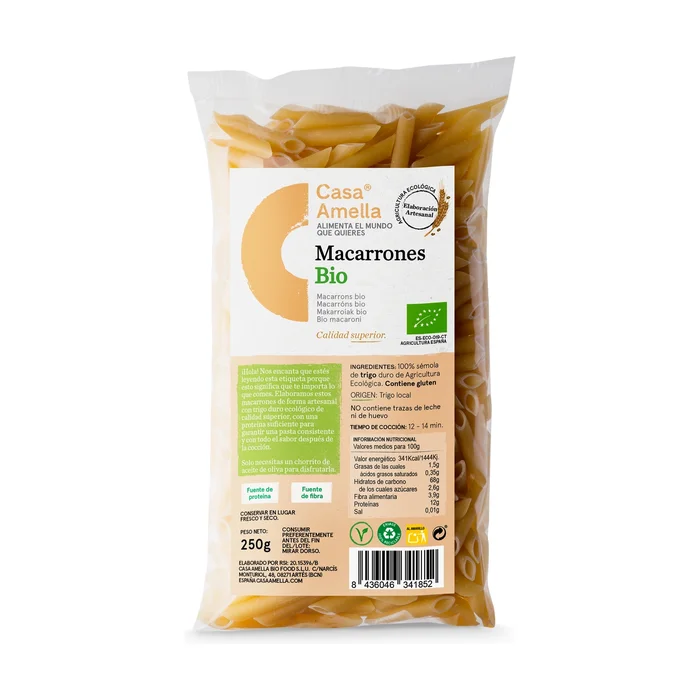 Bio Makkaroni 250 G