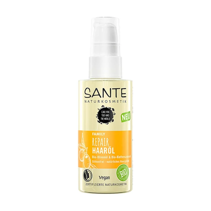 Bio-Oliven- und Klette-Reparatur-Haaröl 75 ml Öl