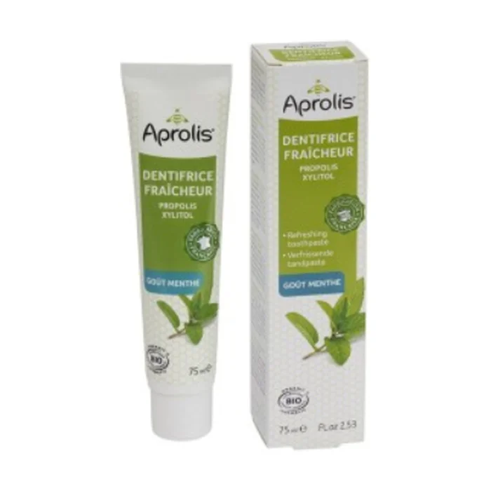 Bio Propolis frische Zahnpasta, er Pfefferminze und Teebaum 75 ml