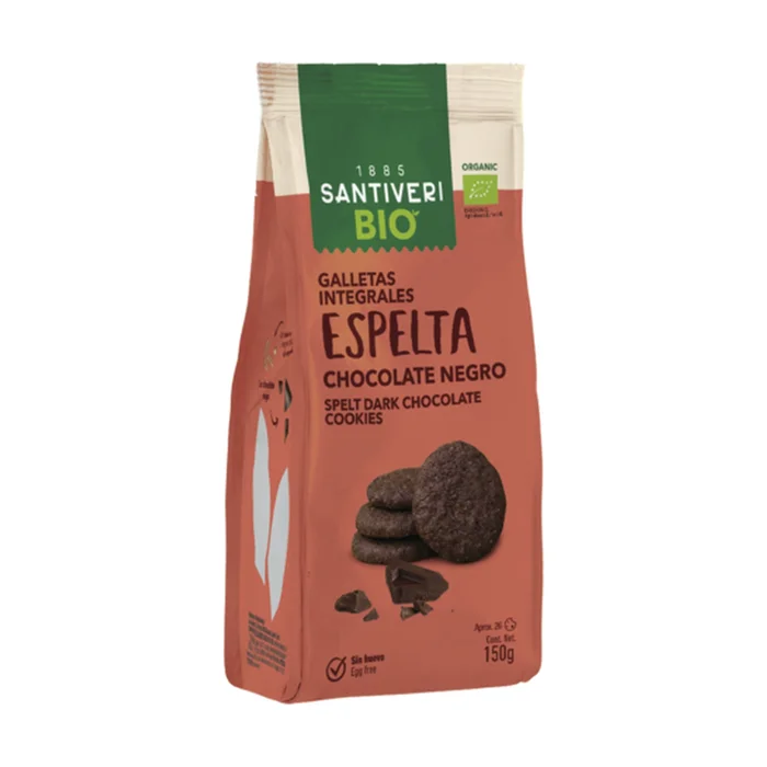 Bio-Schokoladen-Dinkelkekse 150 G