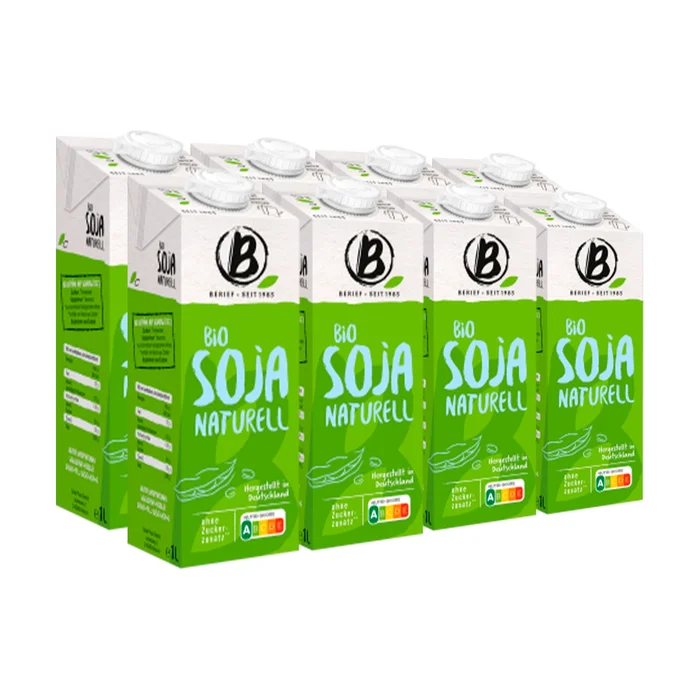 Bio Soja Getränk 8 Einheiten à 1L.