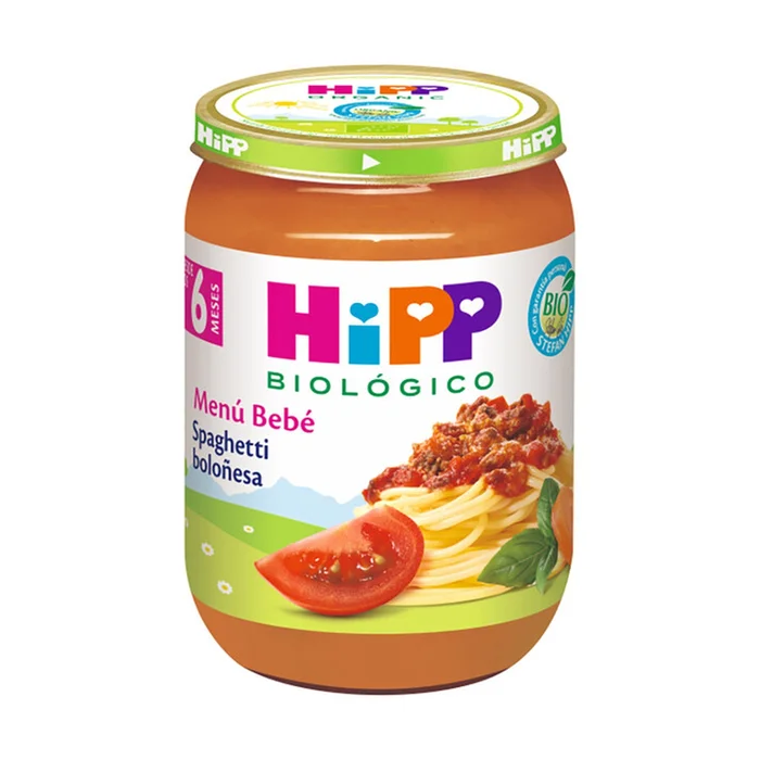 Bio Spaghetti Bolognese Glas 6m+ 190 G (Kalbfleisch – Fleisch)