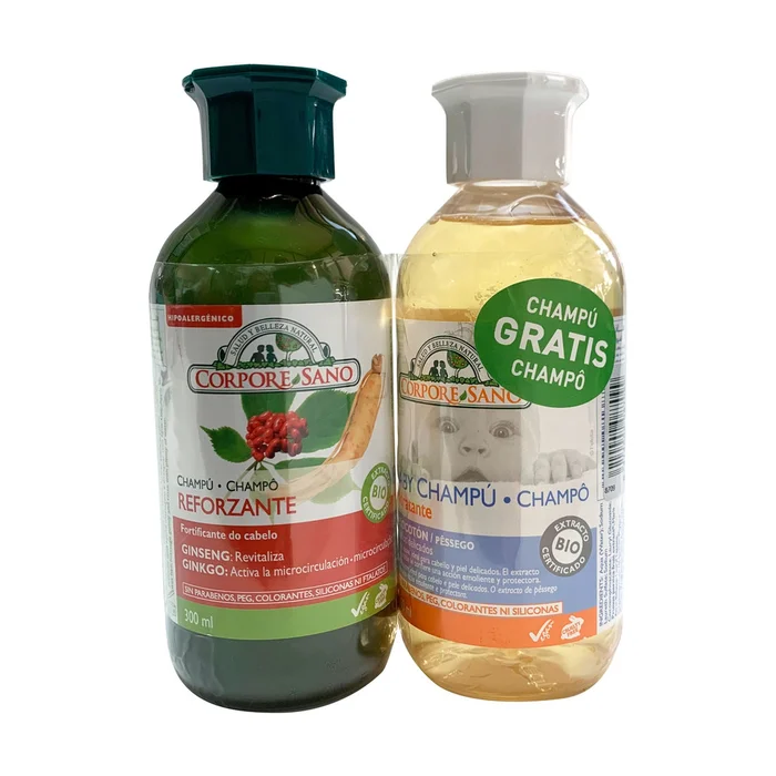 Bio Strengthing Shampoo + Baby Shampoo Pack 2 Einheiten