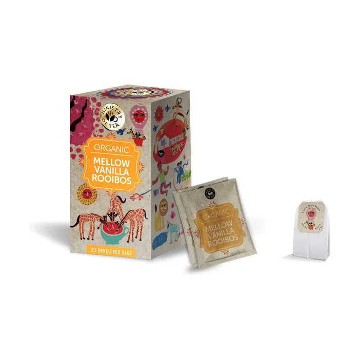 Bio Vanille cremige Rooibos 20 einzeln verpackte Filter