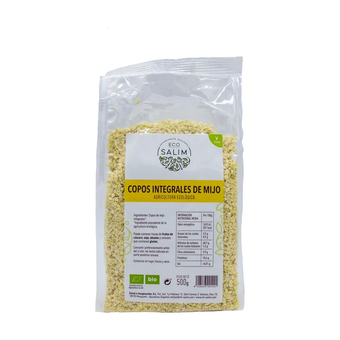 Bio Vollkorn Hirseflocken 500 G