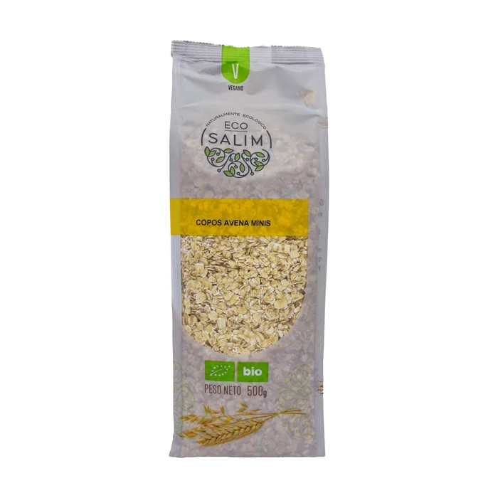 Bio vorgekochte Mini-Haferflocken 500 G