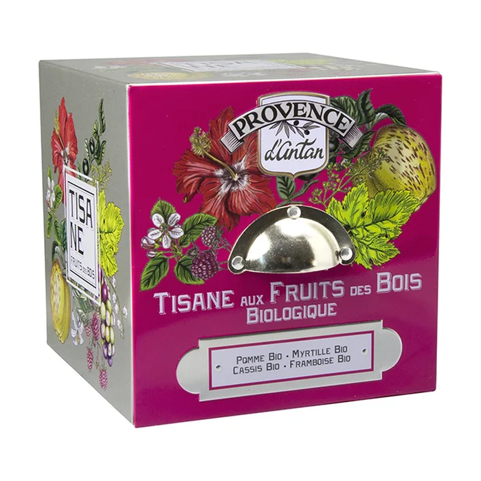 Bio-Waldfrüchte würfeln Kräutertee 24 Umschläge