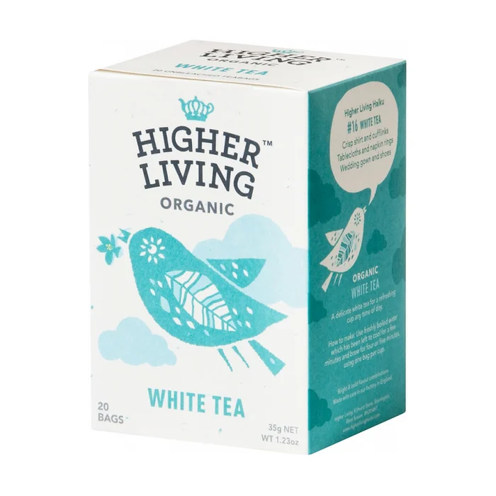 Bio Weißer Tee 20 Infusionsbeutel à 35G