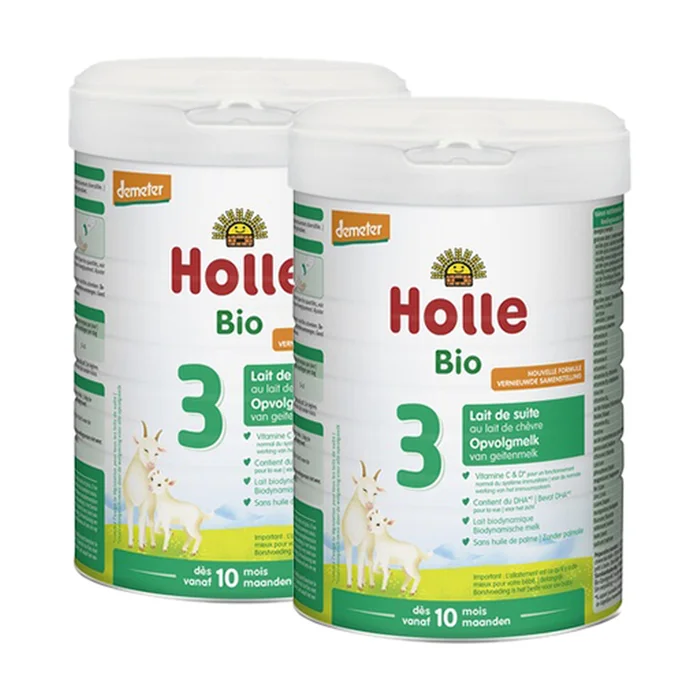 Bio-Ziegenmilchpaket – Formel 3 (+10 m) 2 Einheiten à 400G