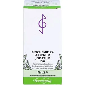 BIOCHEMIE 24 Arsenum jodatum D 6 Tabletten 200 St