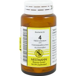 BIOCHEMIE 4 Kalium chloratum D 6 Tabletten 100 St