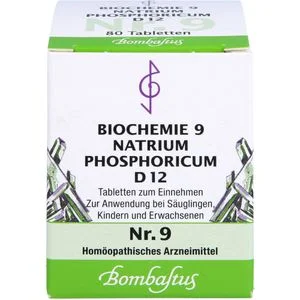 BIOCHEMIE 9 Natrium phosphoricum D 12 Tabletten 80 St
