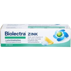 BIOLECTRA Zink Lutschtabletten 20 St