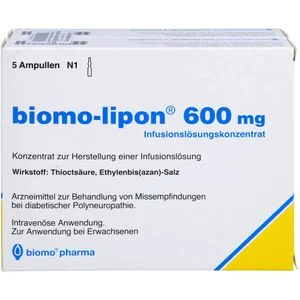 BIOMO LIPON 600 mg Ampullen 10 St