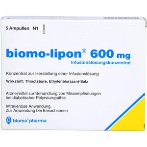 BIOMO LIPON 600 mg Ampullen 5 St