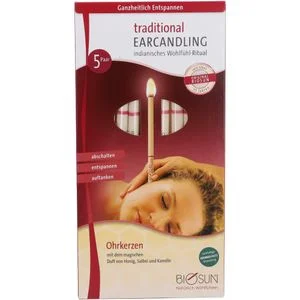 BIOSUN traditional Ohrkerzen Filter Neu 2015 10 St