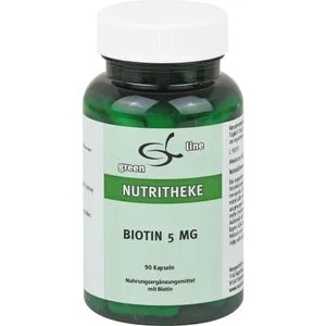 BIOTIN 5 mg Kapseln 90 St