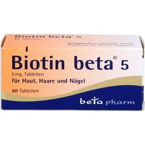 BIOTIN BETA 5 Tabletten 60 St