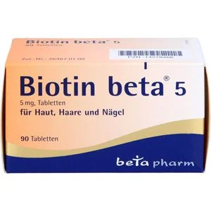 BIOTIN BETA 5 Tabletten 90 St