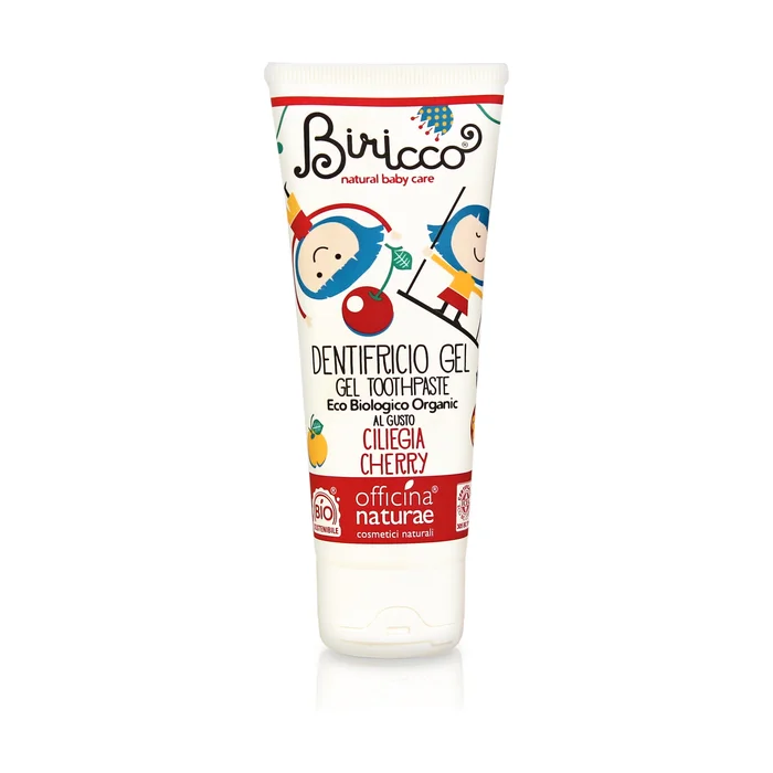 Biricco Cherry Zahnpasta 75 ml Gel (Kirsche)
