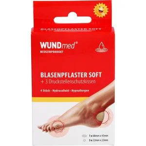 BLASENPFLASTER mit 3 Druckstellenschutzkissen 4 St