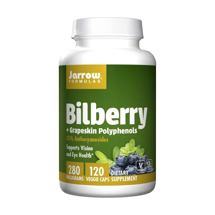 Blaubeeren + Traubenpolyphenole 120 Gemüsekapseln