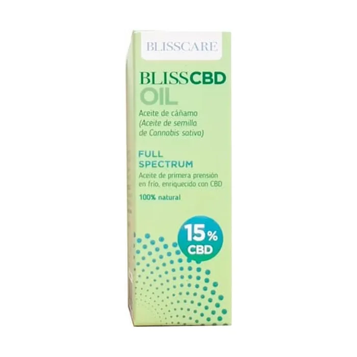 Blisscbd Hanföl 15 % CBD 10 ml Öl