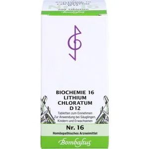 Bombastus BIOCHEMIE 16 Lithium chloratum D 12 Tabletten 200 St