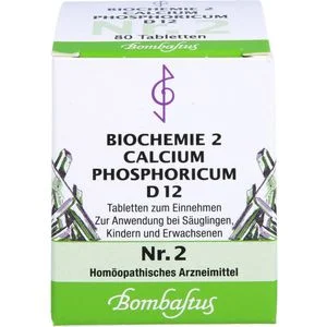 Bombastus BIOCHEMIE 2 Calcium phosphoricum D 12 Tabletten 80 St