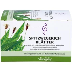 Bombastus SPITZWEGERICHBLÄTTER Filterbeutel 20X1.4 g