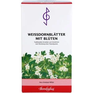 Bombastus WEISSDORNBLÄTTER m.Blüten Tee 90 g