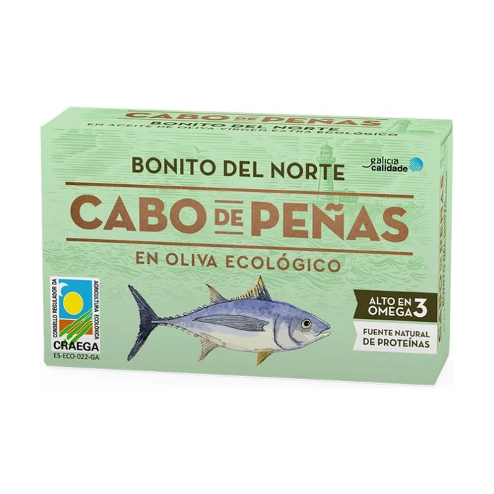 Bonito in Bio-Olivenöl 120 G