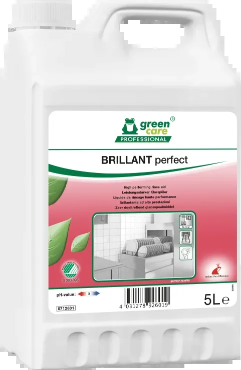 BRILLANT perfect Leistungsstarker Klarspüler
