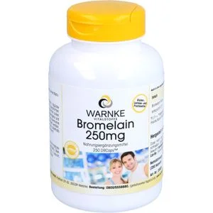 BROMELAIN 250 mg magensaftresistente Kapseln 250 St