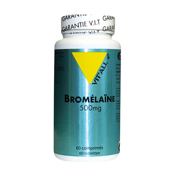 BROMELAINE 500 mg (gastro-resistente Enrobage) 60 Gemüsekapseln