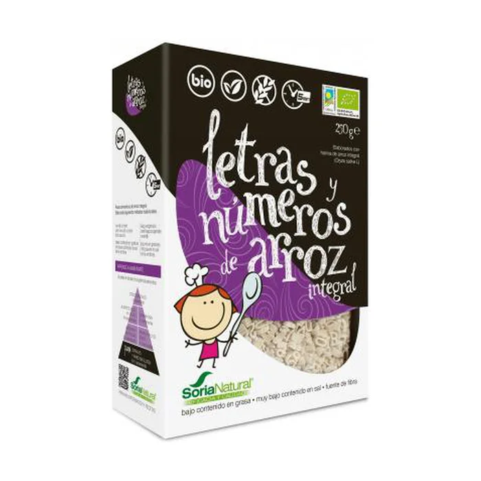 Brown Rice Buchstaben und Zahlen 250 G