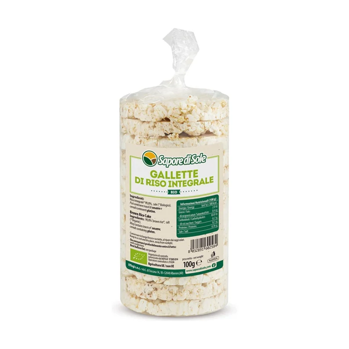 Brown Rice Cakes mit Salz 100 G