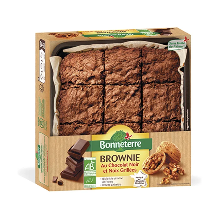 Brownie mit Bio-Nüssen 285 G (Schokolade)