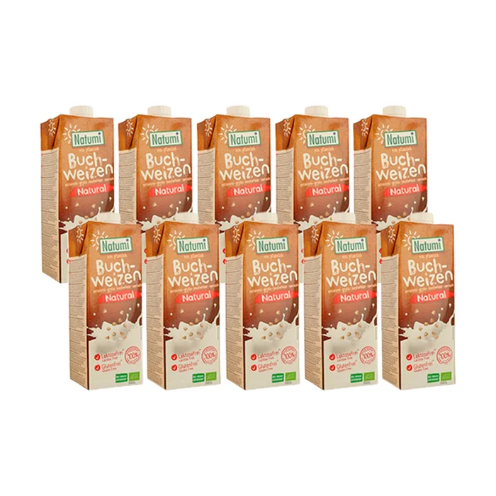 Buchweizen-Getränkepaket 10 Einheiten à 1L.